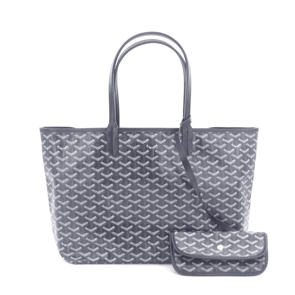 Go*ard double-sided tote bag small gray