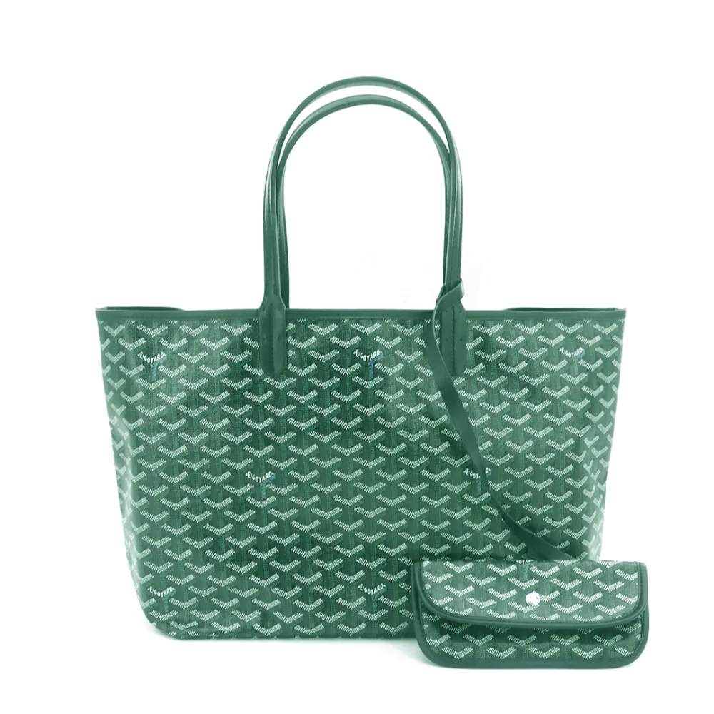 Go*ard double-sided tote bag small green