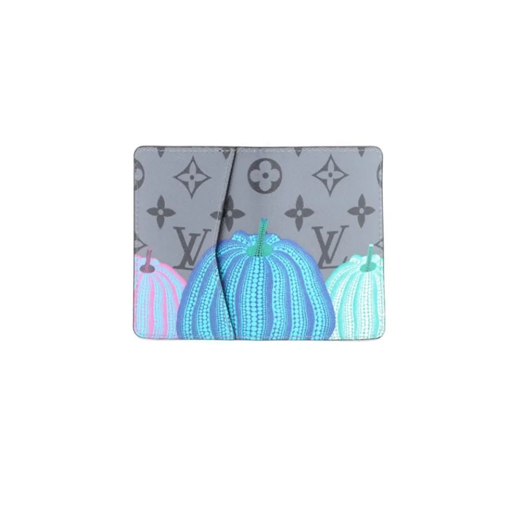 l**is V*t*n kusama pumpkin pocket wallet