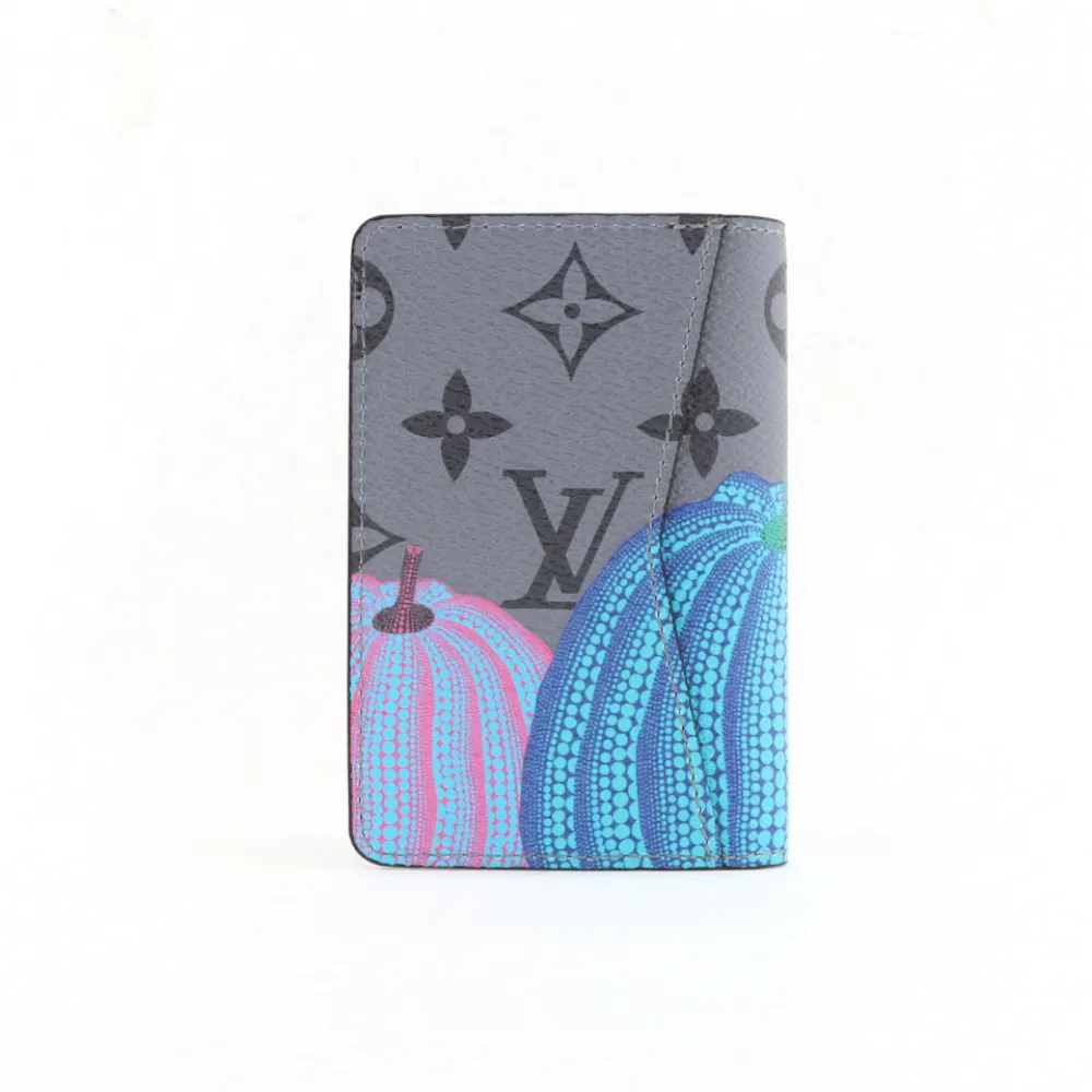 l**is V*t*n kusama pumpkin pocket wallet