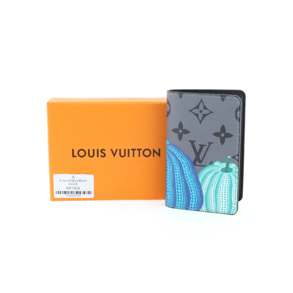 l**is V*t*n kusama pumpkin pocket wallet