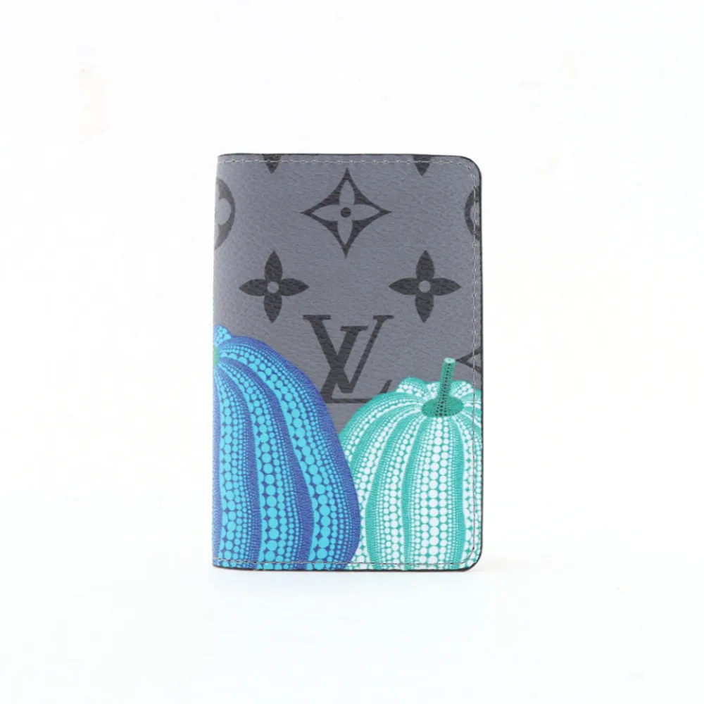 l**is V*t*n kusama pumpkin pocket wallet