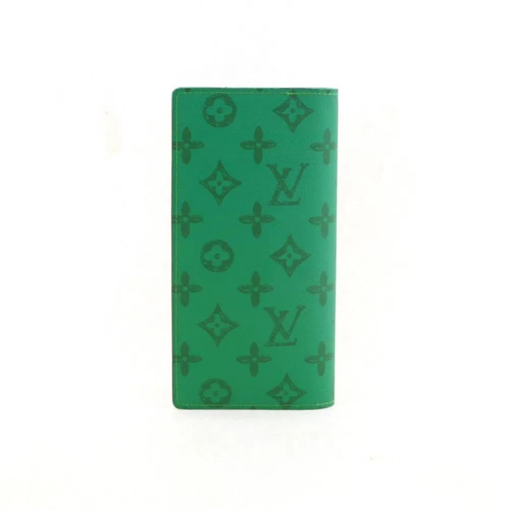 l**is V*t*n monogram long wallet green