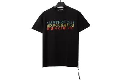 MMJ colorful double-image skull short sleeves T-Shirts 01