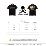 MMJ colorful double-image skull short sleeves T-Shirts