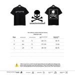MMJ reflective incomplete skull short sleeves T-Shirts