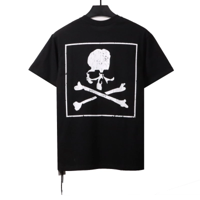 MMJ reflective incomplete skull short sleeves T-Shirts 02