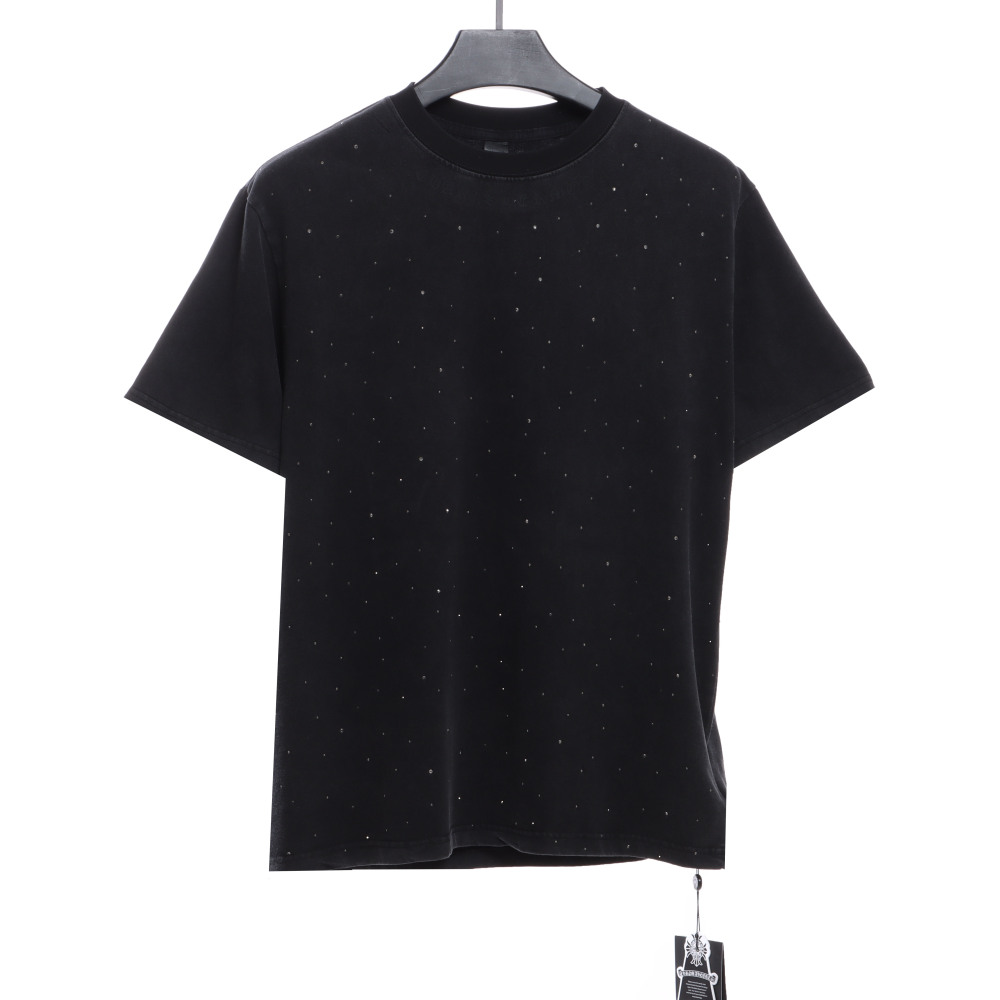 MMJ starry sky skull short sleeves T-Shirts