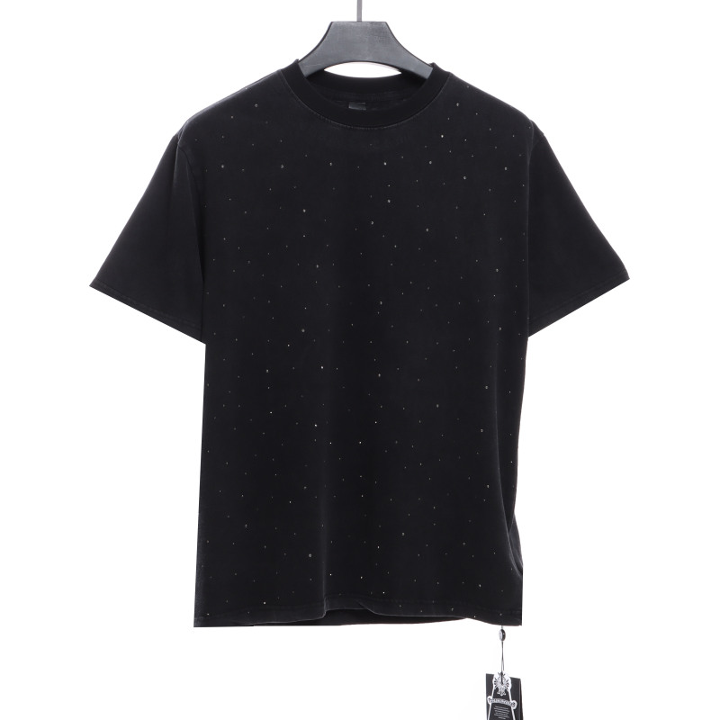 MMJ starry sky skull short sleeves T-Shirts