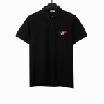 Moncler tennis racket print POLO black