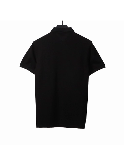 Moncler tennis racket print POLO black 02