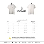  Moncler tennis racket print POLO white