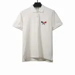  Moncler tennis racket print POLO white