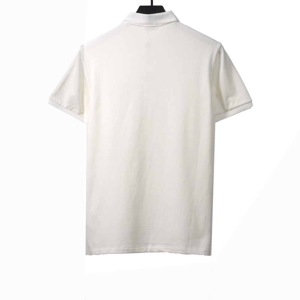 Moncler tennis racket print POLO white