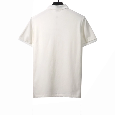 Moncler tennis racket print POLO white 02