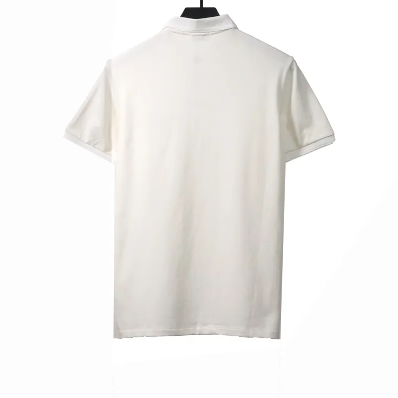  Moncler tennis racket print POLO white