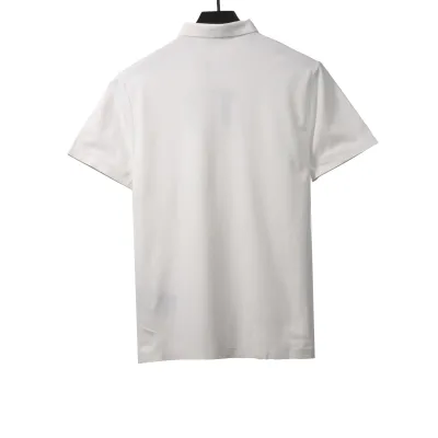  Prada classic triangle cotton polo white 02