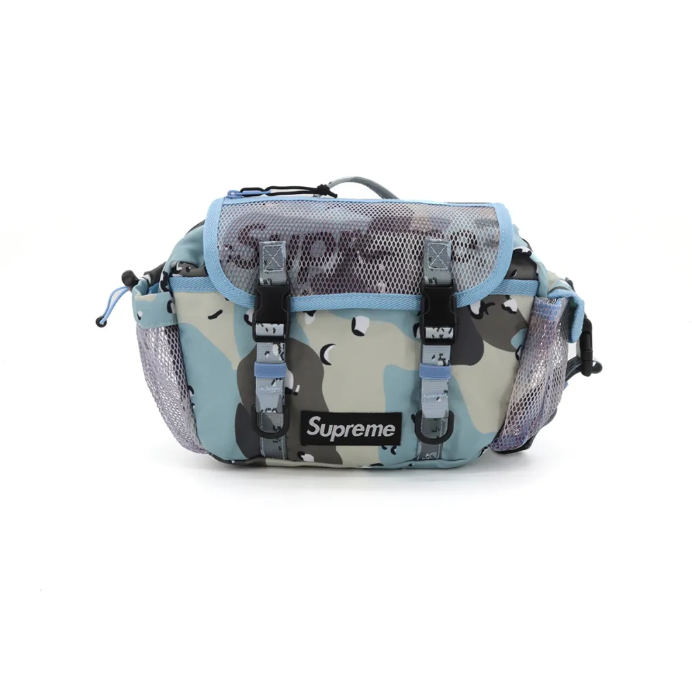 S*p*e 20ss 3m reflective mesh messenger bag camouflage blue