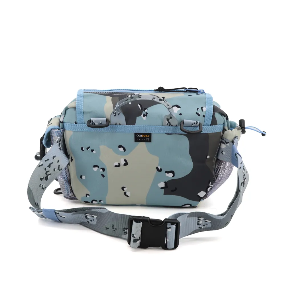S*p*e 20ss 3m reflective mesh messenger bag camouflage blue