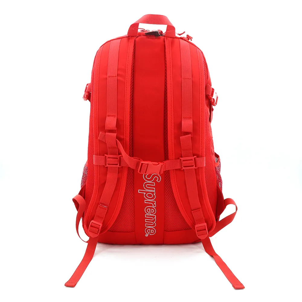 S*p*e large capacity 3m reflective backpack red bag