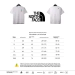 The North Face English logo print short sleeves white T-Shirts