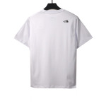 The North Face English logo print short sleeves white T-Shirts
