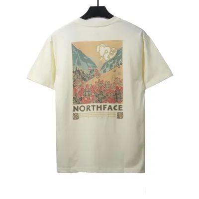 The North Face floral landscape print short sleeves T-Shirts 02