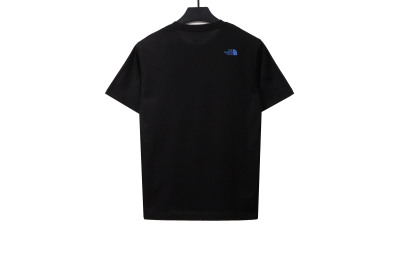 The North Face ocean wave print short sleeves black T-Shirts 02