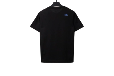The North Face ocean wave print short sleeves black T-Shirts 02