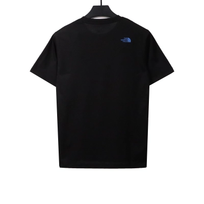 The North Face ocean wave print short sleeves black T-Shirts 02