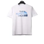 The North Face ocean wave print short sleeves white T-Shirts