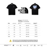 The North Face snow mountain peak print short sleeves black T-Shirts