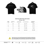 The North Face twill 3D three-dimensional LOGO short sleeves black T-Shirts