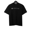 The North Face twill 3D three-dimensional LOGO short sleeves black T-Shirts