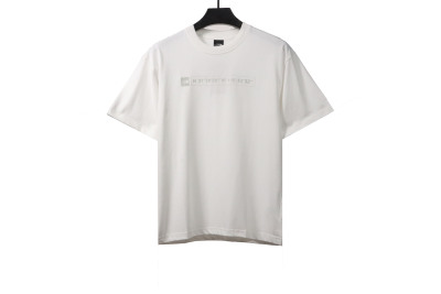 The North Face twill 3D three-dimensional LOGO short sleeves white T-Shirts 01