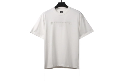 The North Face twill 3D three-dimensional LOGO short sleeves white T-Shirts 01