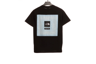 The North Face back cashew flower patch short sleeve 1901 T-Shirts 02