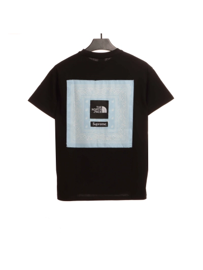 The North Face back cashew flower patch short sleeve 1901 T-Shirts 02