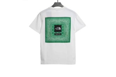 The North Face back cashew flower patch short sleeve 1902 T-Shirts 02