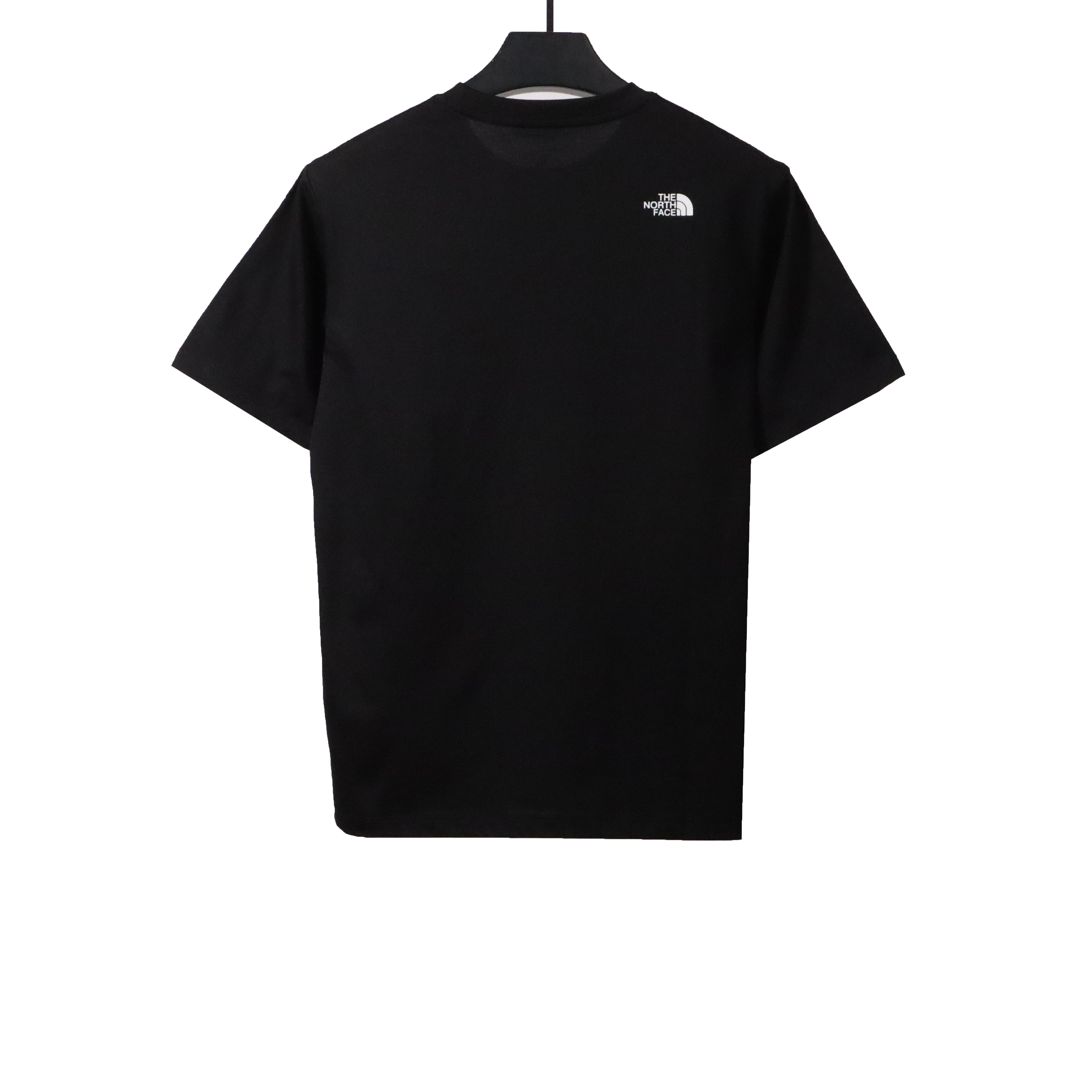 TheNorthFace graffiti small heart print short sleeve black T-Shirts