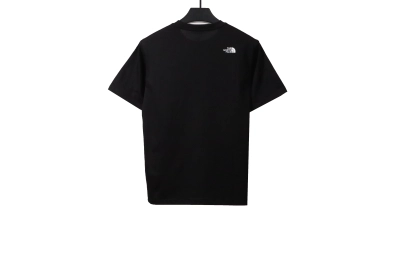 The North Face graffiti small heart print short sleeve black T-Shirts 02