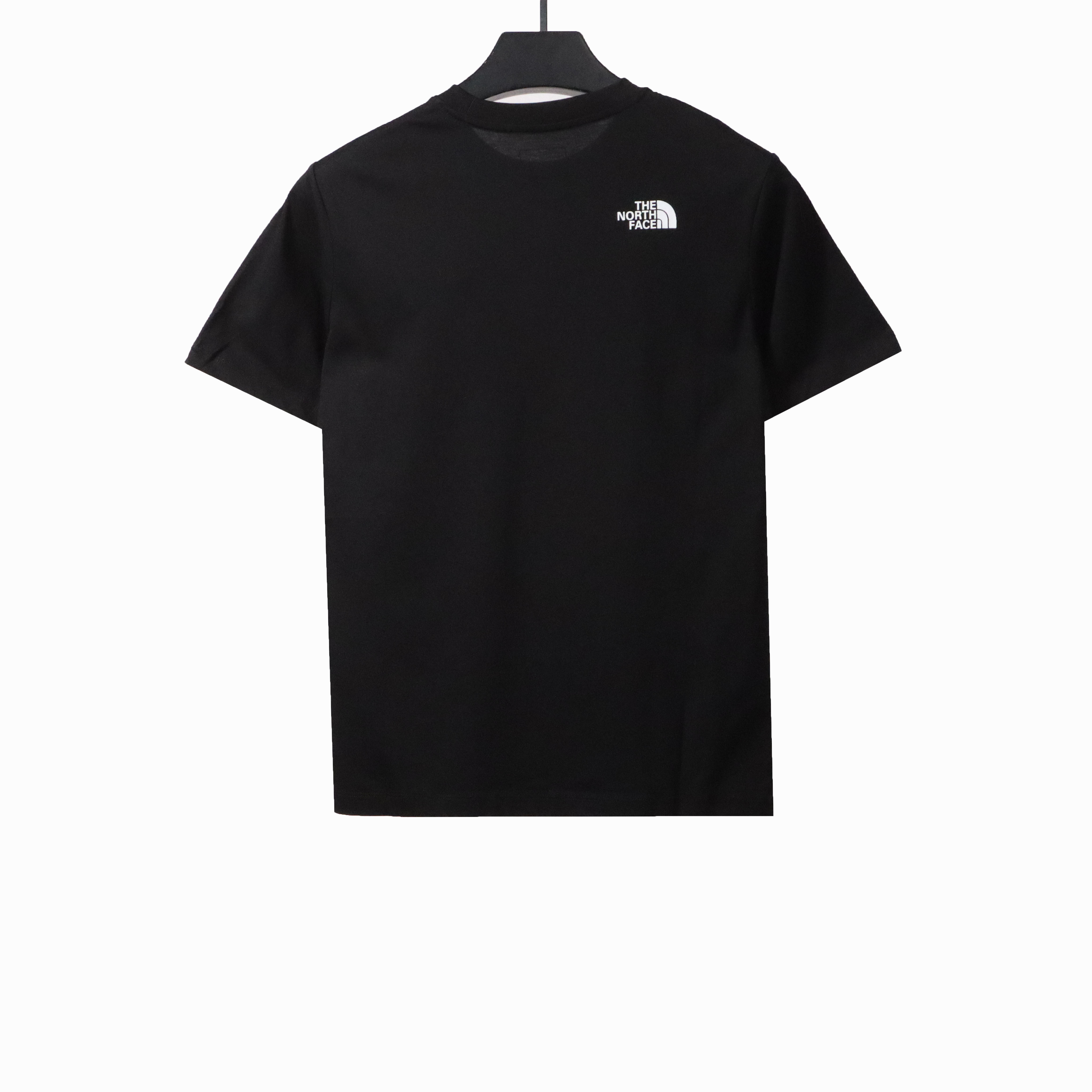 TheNorthFace simple small logo LOGO short sleeve black T-Shirts