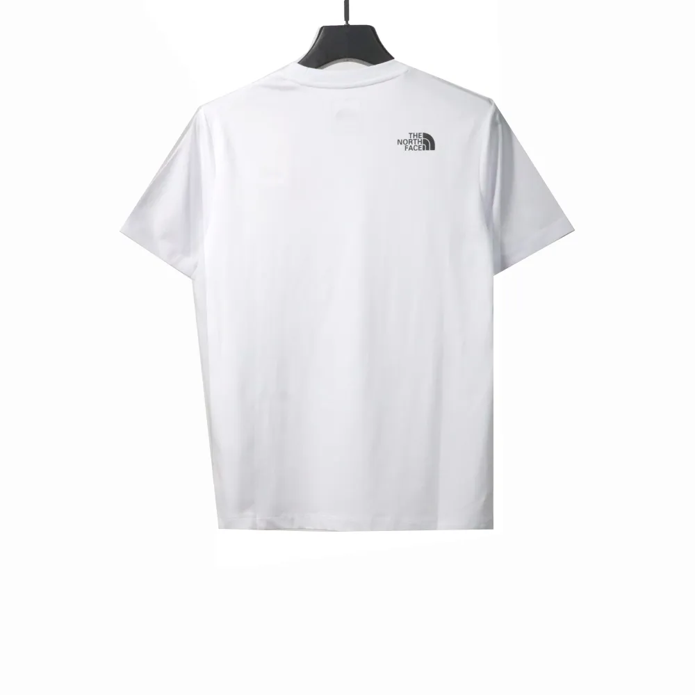 TheNorthFace simple small logo LOGO short sleeve white T-Shirts