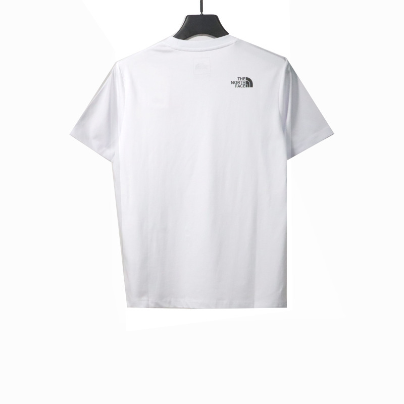 TheNorthFace simple small logo LOGO short sleeve white T-Shirts