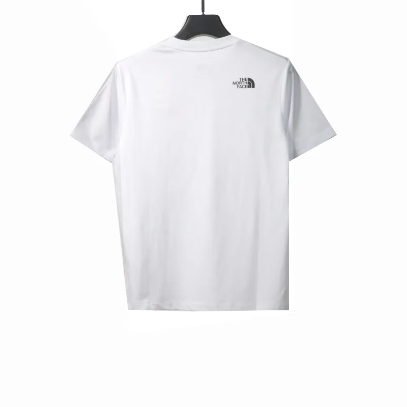 TheNorthFace simple small logo LOGO short sleeve white T-Shirts