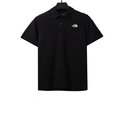 TheNorthFace simple small logo POLO black 01