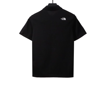 TheNorthFace simple small logo POLO black 02