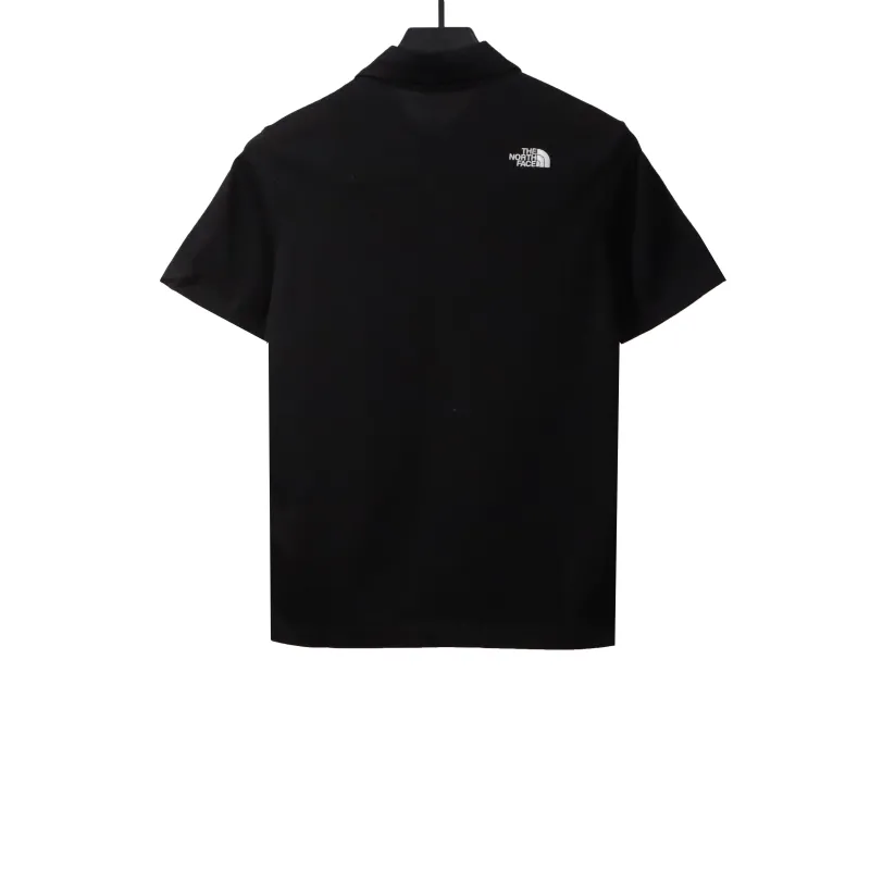 TheNorthFace simple small logo POLO black