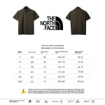 TheNorthFace simple small logo POLO gray green