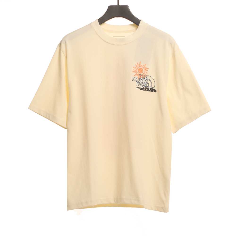 TheNorthFace sunflower tree LOGO print short sleeve T-Shirts